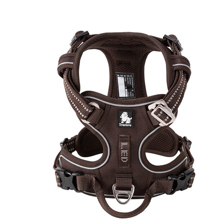 No Pull Harness Brown M - NuSea